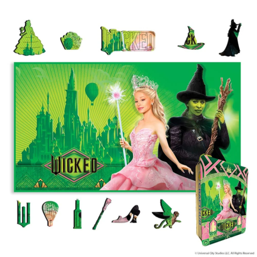 Crafthub Wicked Wooden Jigsaw Puzzles
