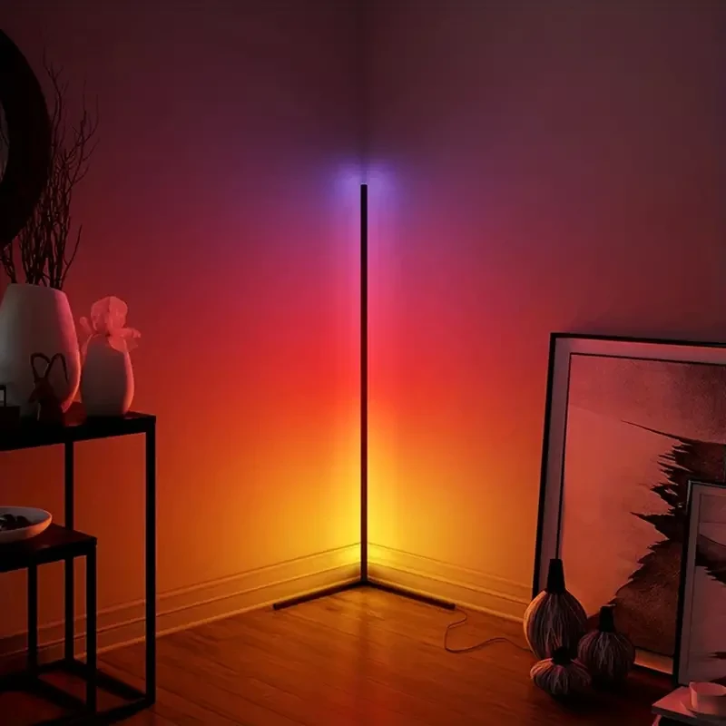 RGB Wall Corner Ambient Light - Remote Control with Music and Timer
