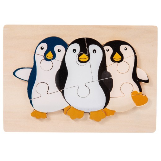 Animal Parent-child Three-dimensional Puzzle Blocks Toys