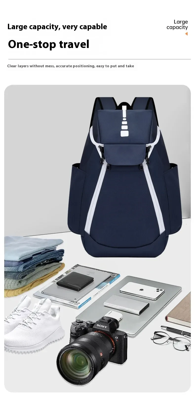 Student Leisure Fashion Schoolbag Outdoor Sports