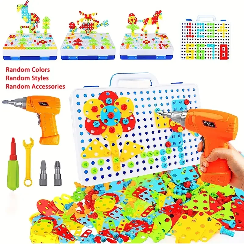 STEM Toys for Kids - Design And Drill Toy for Kids