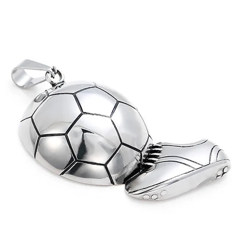 Football Goal Pendant Men's Sports Necklace