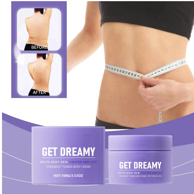 Body Shaping Lifting And Firming Cream Tightens Skin Contours Helps Target The Appearance Of Loose Skin On The Body