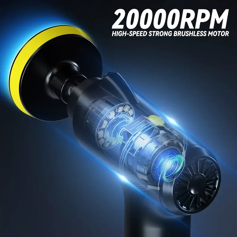 Wireless Polishing Machine with 2000mAh Lithium Battery