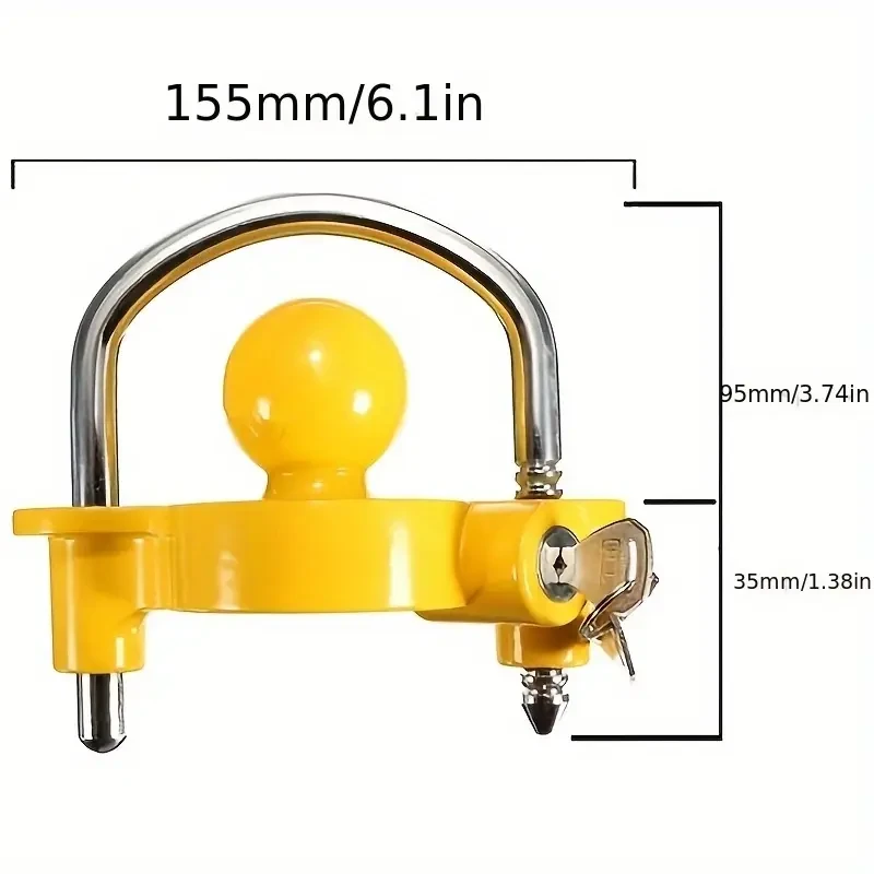 Universal Caravan Trailer Hitch Tow