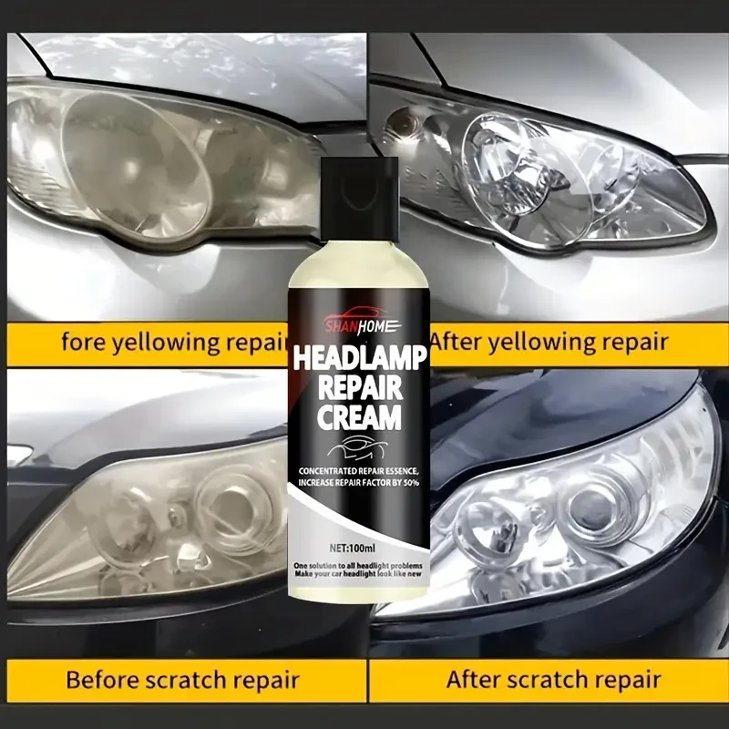 100ml Car Headlight Restoration Kit