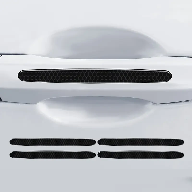 8pcs Universal Car Side Door Edge Protectors Bumper Guard Anti Scratch Door Handle Stickers Guard for Multiple Cars