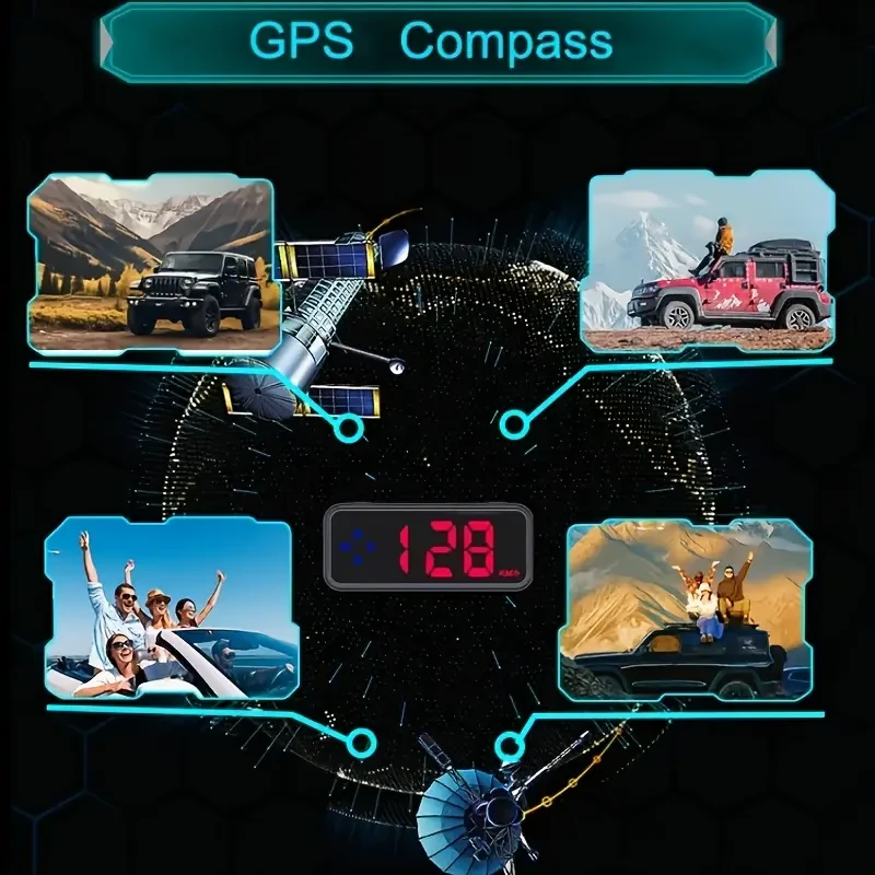 Digital Speedometer for Car, GPS Speedometer, Speedometer for Car Digital