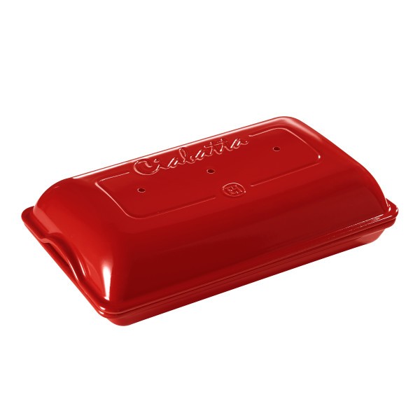 Ciabatta Bread Baker - Burgundy - Emile Henry