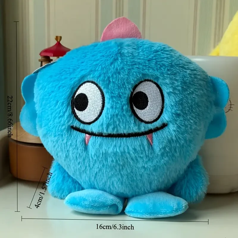 New Arrival! Cute Blue Monster Plush Toy