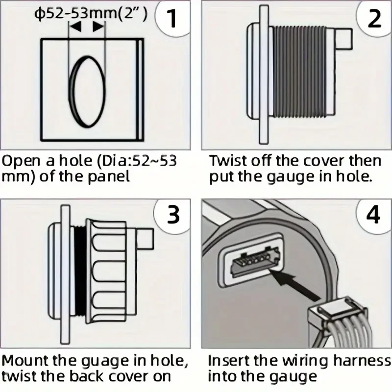 Fuel Gauge Car Oil Level Sensor Car Accessories Oil Level Gauge Accessories Suitable For RV Taxi Yacht Parts Stainless Steel Material (6.8" (175Mm))