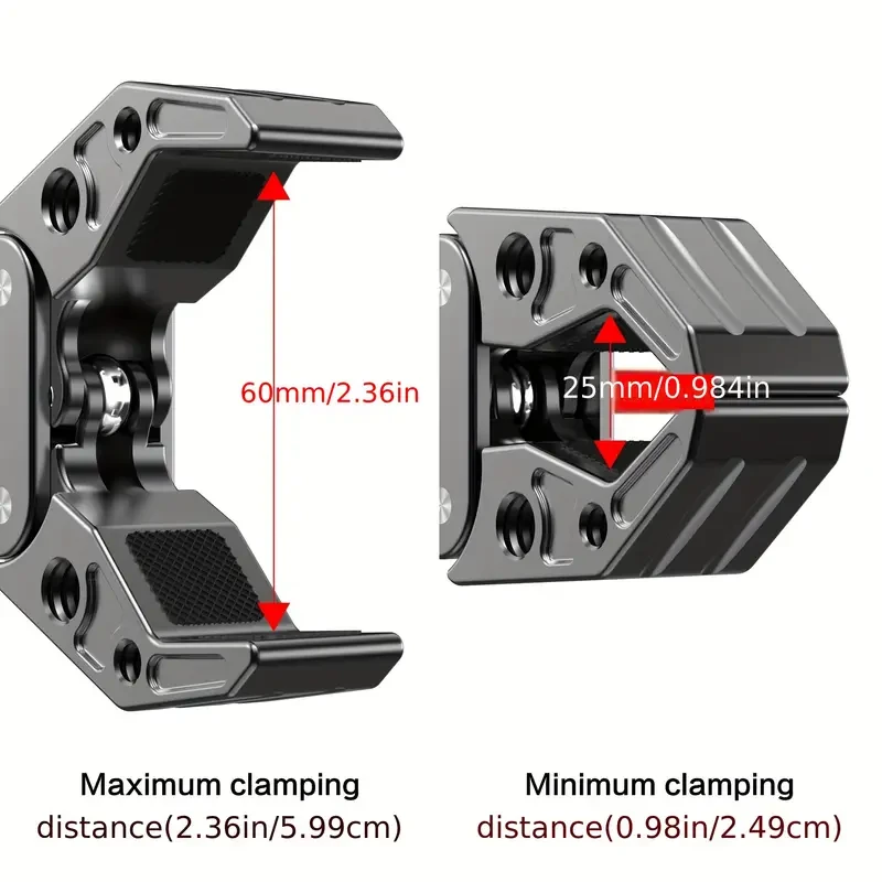 Versatile Aluminum Alloy Crab Clamp