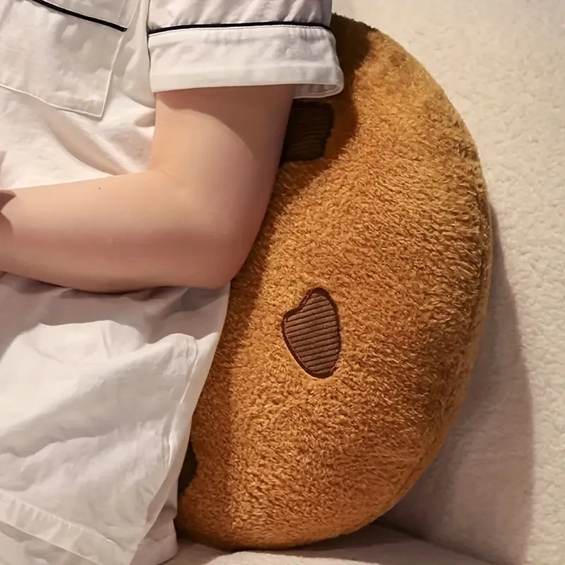 Chocolate Chip Cookie Plush Pillow 15.7"