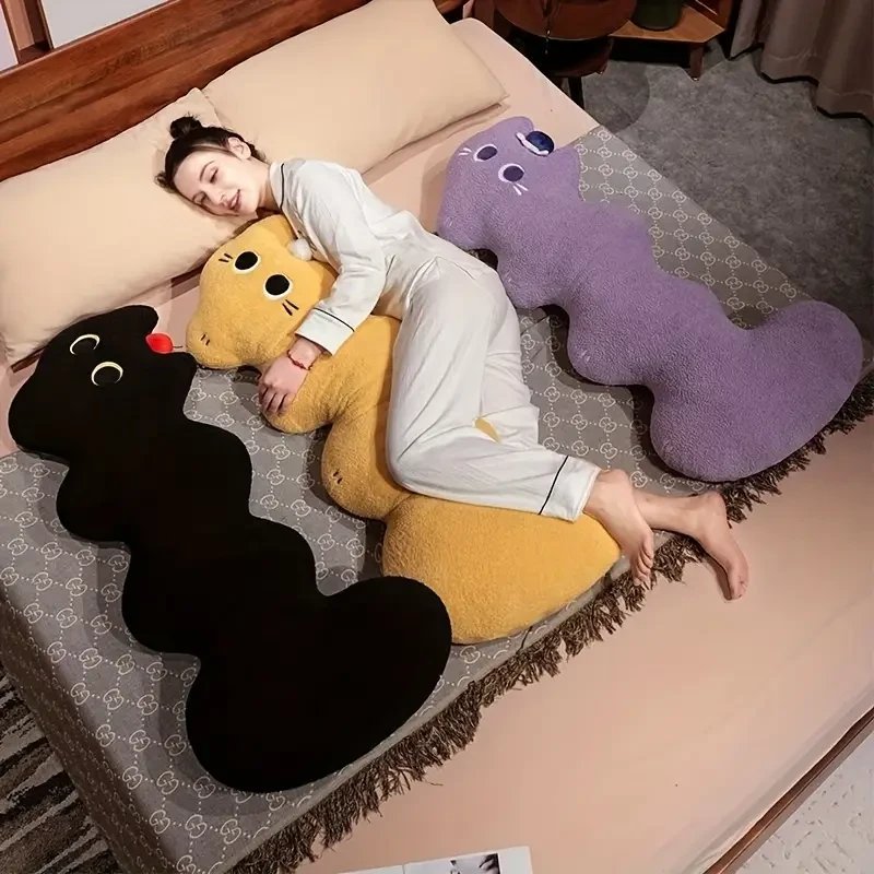 89.99 cm Cloud Cat Long Throw Pillow