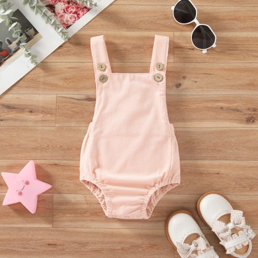 Solid Color Triangle Rompers Multicolor Sleeveless Jumpsuit