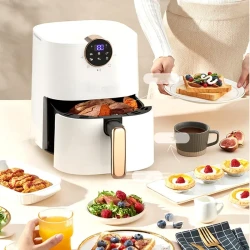 4.5L LCD Screen French Fries Maker Air Fryer
