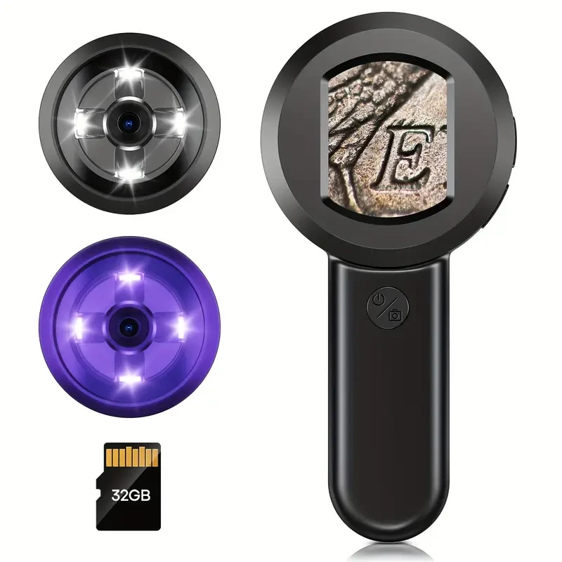 Rievbcau Handheld Digital Microscope