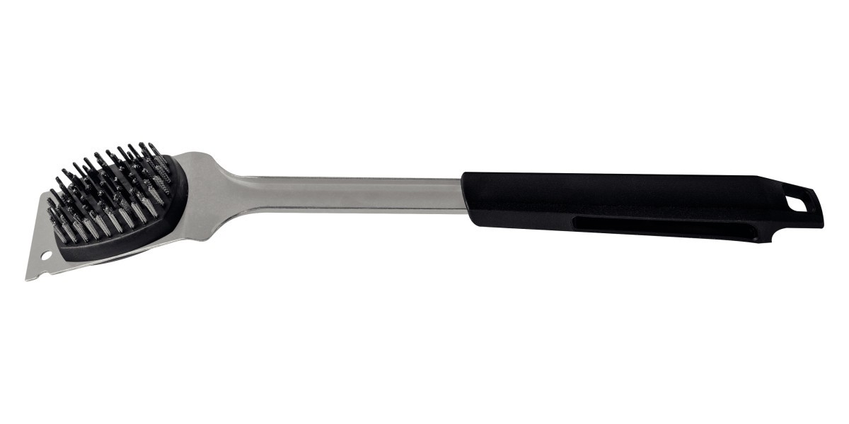 Churrasco Black Barbecue Grill Brush 40cm - Tramontina