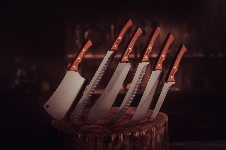 Churrasco Black Collection Meat Knife, 8", 19cm - Tramontina