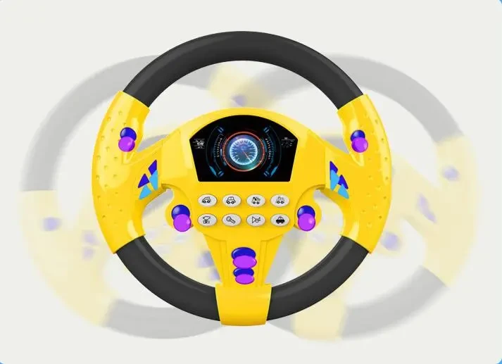 Children's Steering Wheel Toy Spinning