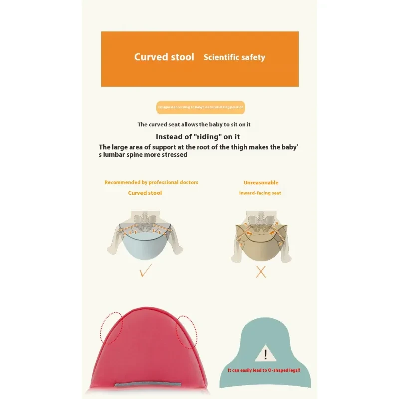 Multi Functional Cotton Baby Waist Stool And Shoulder Strap