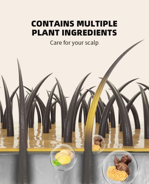 Anti-dandruff Nourishing Shouaconite Shampoo Dew For Men And Women