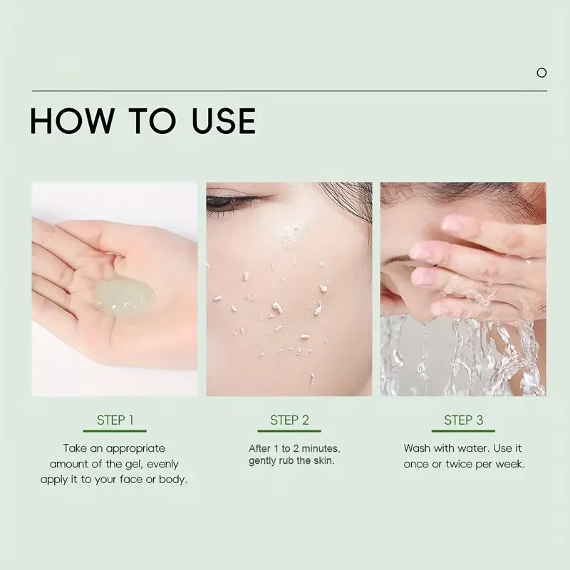 2-Pack Unisex Adult Lemon & Aloe Vera Moisturizing Scrub Gel