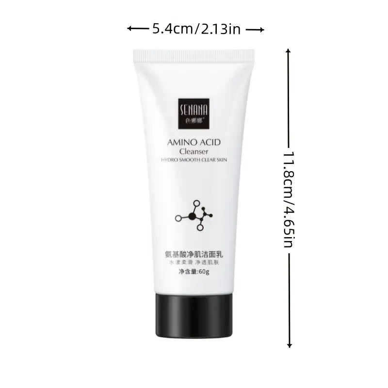 1pc Senana Amino Acid Cleansing Milk Moisturizing and Pore Cleaning 60g