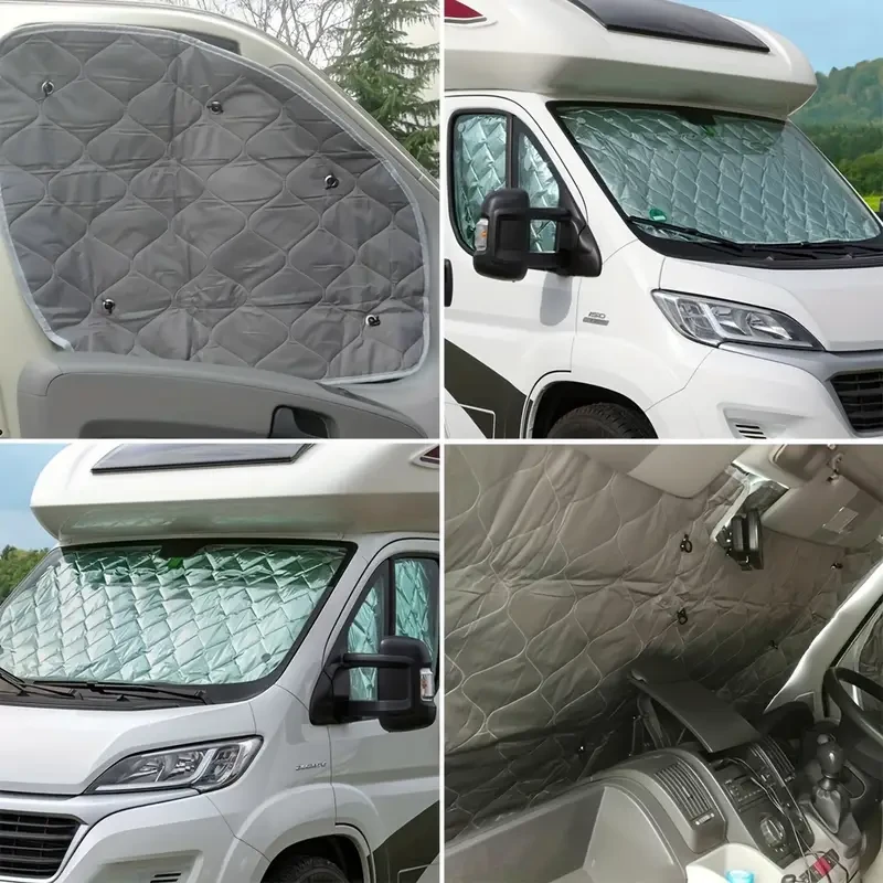 7-Layer Aluminum Foil RV Sunshade Blinds