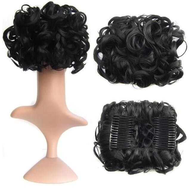 Retro Hairstyle Bun