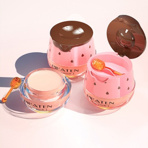 Platina Lip Mask Sleeping No-wash Moisturizing Moisturizing Softening Dead Skin Lip Moisturizing Lip Balm