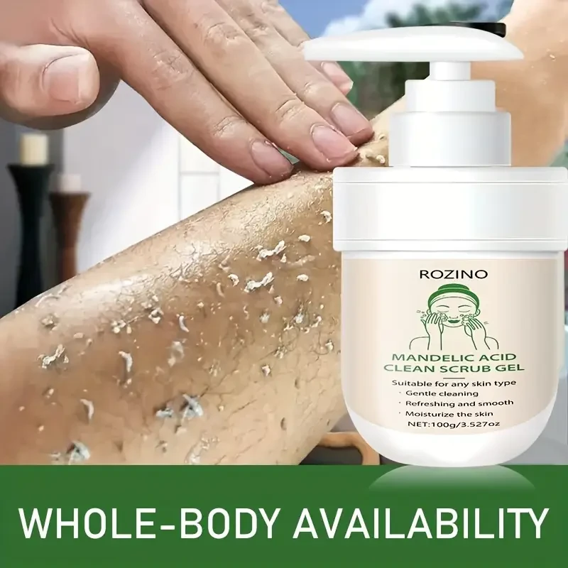 Almond Acid Cleansing Scrub Gel in a Pump Format