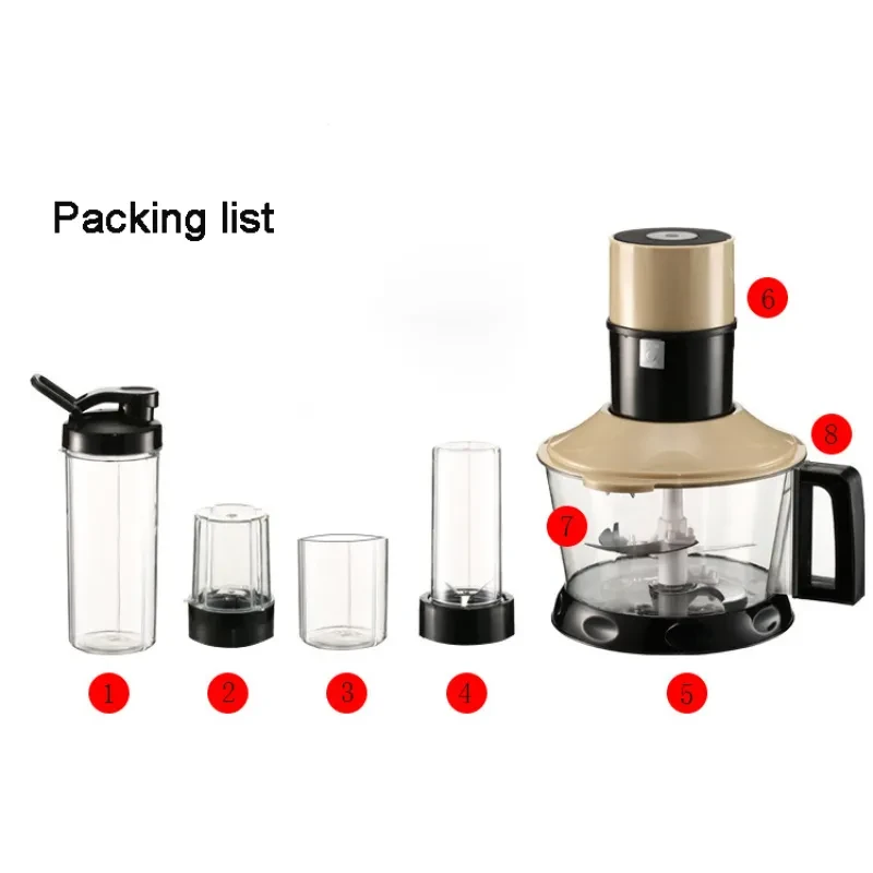 Multifunctional grinding meat grinder