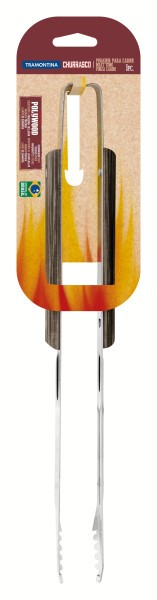 Polywood Churrasco Meat Tong 8", 20cm - Tramontina