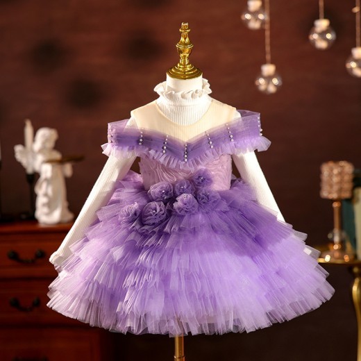 High-end Girls Birthday Princess Dress