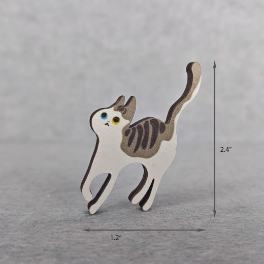 Children's Wooden Cat Puzzle Game