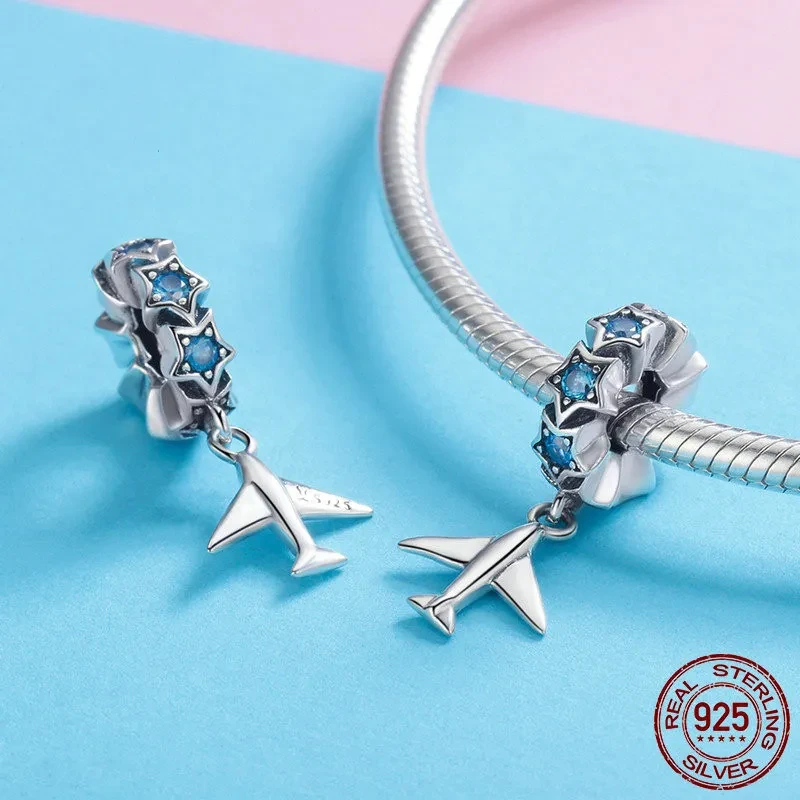 Fashion Sterling Silver Pendant Airplane Popular