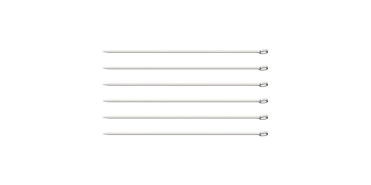 Churrasco Skewer 30cm 6 Piece Set  - Tramontina