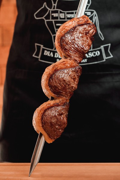 Heavy Duty Stainless Steel Skewer Wood Handle 65cm - Tramontina