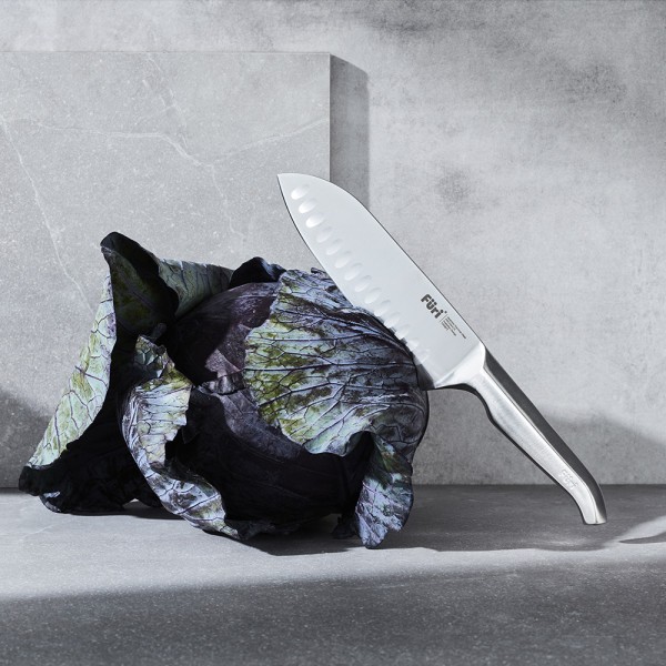 Stone Knife Block Flint Terrazzo Set 6 Piece - Furi