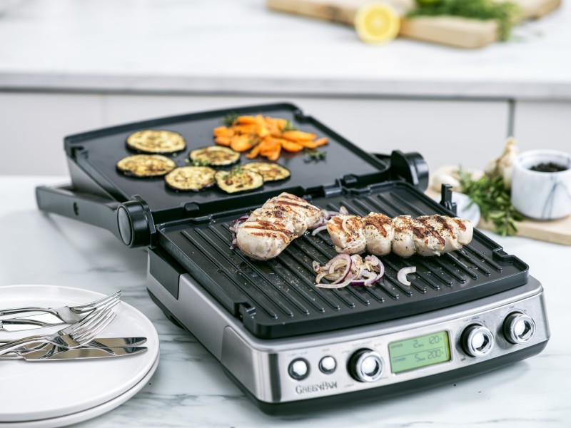 Contact Grill- Stainless Steel  - GreenPan