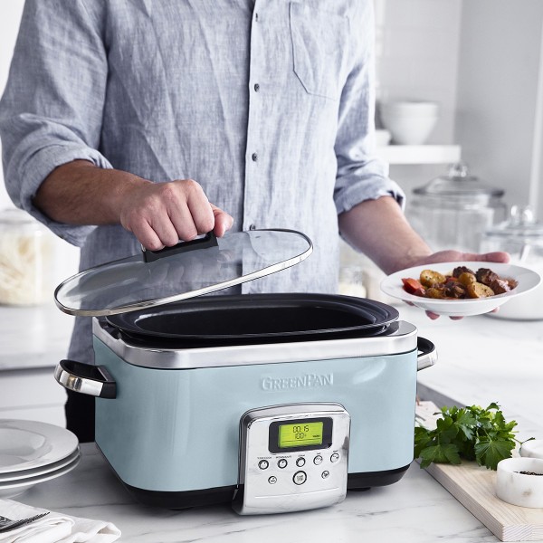 Slow Cooker 6L - Blue Haze - GreenPan