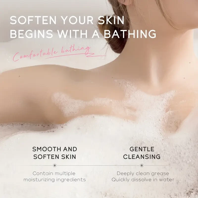 LAIKOU Japan Sakura Bubble Bath Bomb 30g Gentle Cleansing Smooth And Nourishing Moisturizing