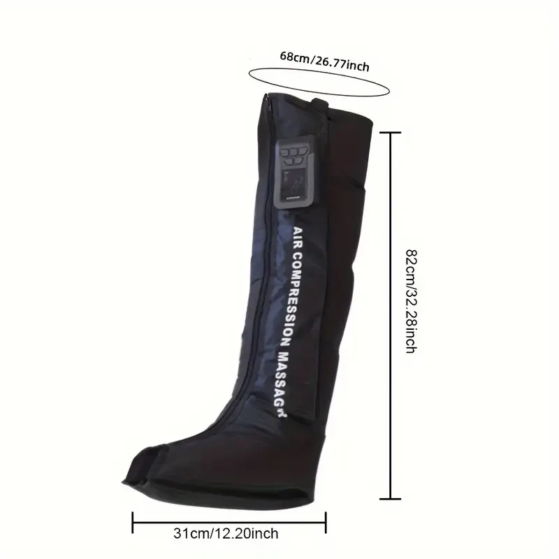 One rechargeable leg massager with multiple modes and intensities