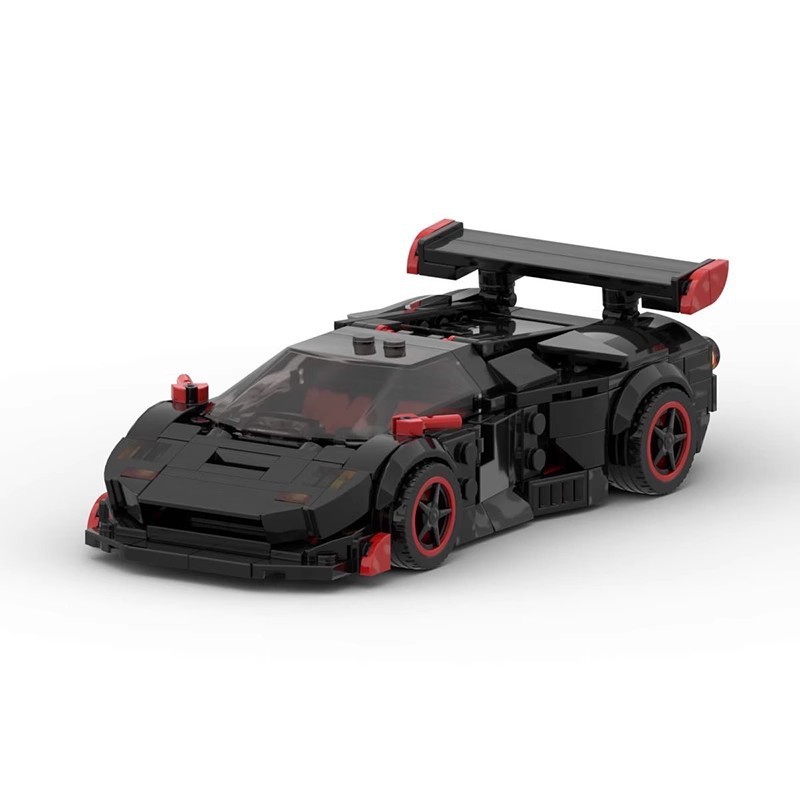 8 Grid Car Super Running GT Puzzle Assembled Building Block Toys