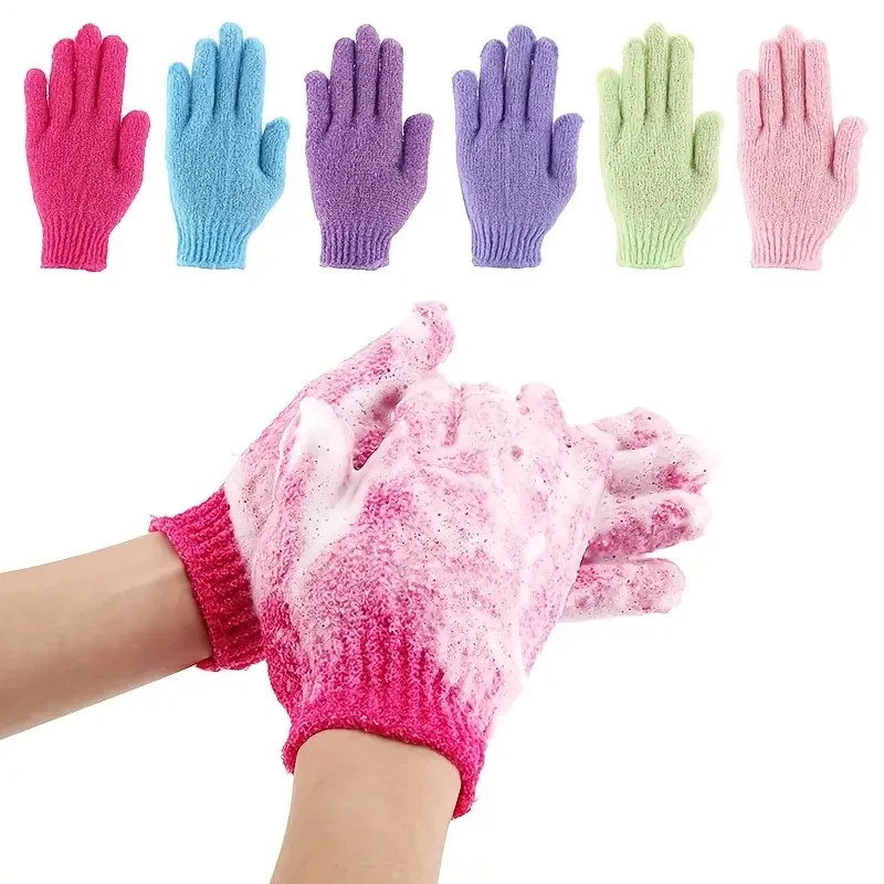 5-Pack Bath Scrub Gloves Scrub Bath Towel