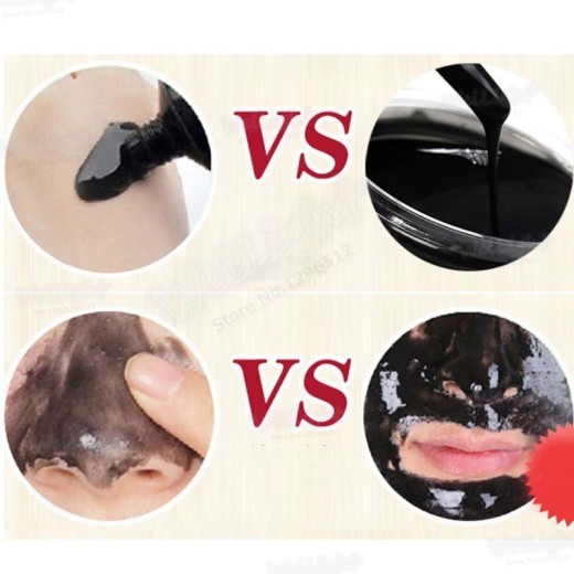 Bamboo charcoal blackhead tearing mask deep sea mud mineral mud nasal film 120g hanging card