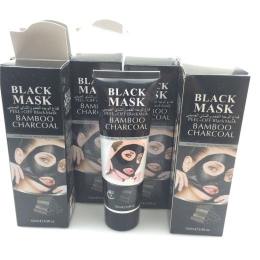 Bamboo charcoal blackhead tearing mask deep sea mud mineral mud nasal film 120g hanging card