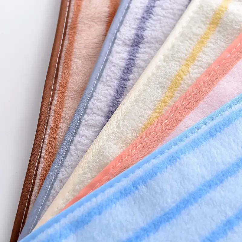 5pcs Soft Coral Fleece Towels