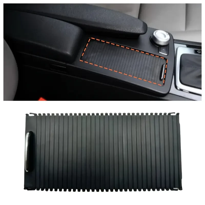 Car Interior Accessory | TPU Sliding Cup Holder Cover for Mercedes-Benz C-Class W204 & E-Class W212 (2007-2014)